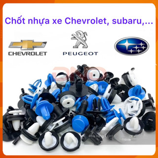 Vít nhựa, chốt nở nhựa cho dòng xe Chervolet, Peugoet, Subaru - Future Autoparts