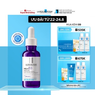 Dưỡng chất giảm thâm nám và dưỡng sáng toàn diện La Roche-Posay Mela B3 serum 30ml