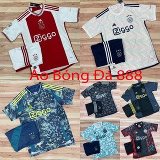 Áo Bóng Đá CLB Ajax Amsterdam 2023 - Chuẩn Mẫu Thi Đấu - Vải Polyester Gai Thái Cao Cấp