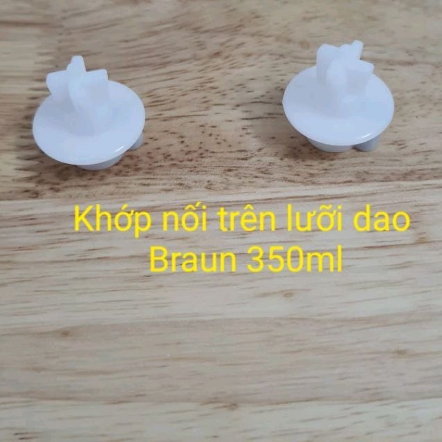 Phụ kiện máy xay cầm tay Braun- Núm nhựa trên đầu dao khô HC 350ml cho máy xay Braun MQ5245 MQ3045 M