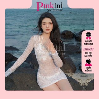 [SG Hoả Tốc] PINKINI Váy Áo Ren Lưới Body Xuyên Thấu Gợi Cảm Mặc Cùng Bikini 3PK24P-A
