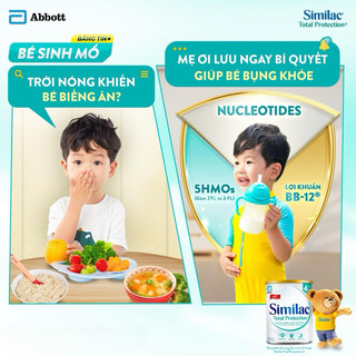 Sữa bột Similac Total Protection 0+,1+ ,2+ (850g)