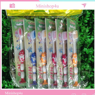 Sỉ 12 bàn chải đánh răng trẻ em