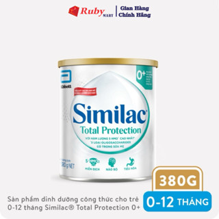  Sữa bột Similac Total Protection 0+ 380g  0 - 12tháng  