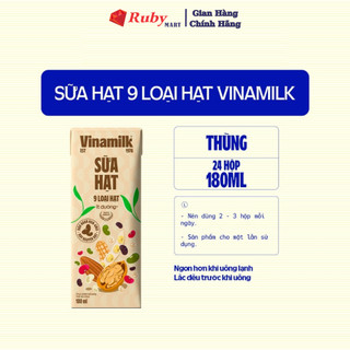  Lốc 4 hộp sữa 9 loại hạt Vinamilk Super Nut 180ml 