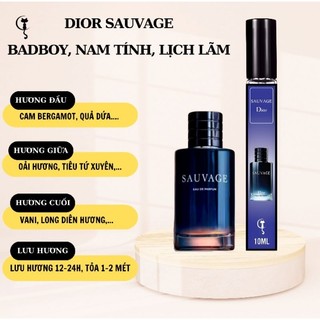 Nước hoa nam D. Savage mùi hương nam tính cuốn hút.