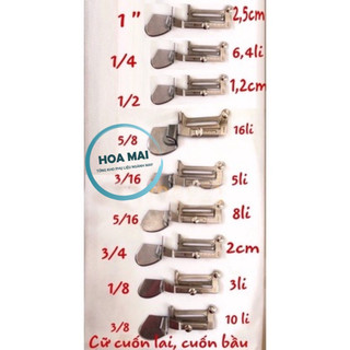 Cữ cuốn gấu 203 (cuốn biên) máy công nghiệp 1 kim và gia đình