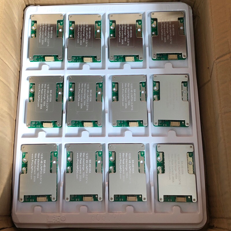 BMS 4S dòng xả tức thời 200A, xả liên tục tối đa 100A