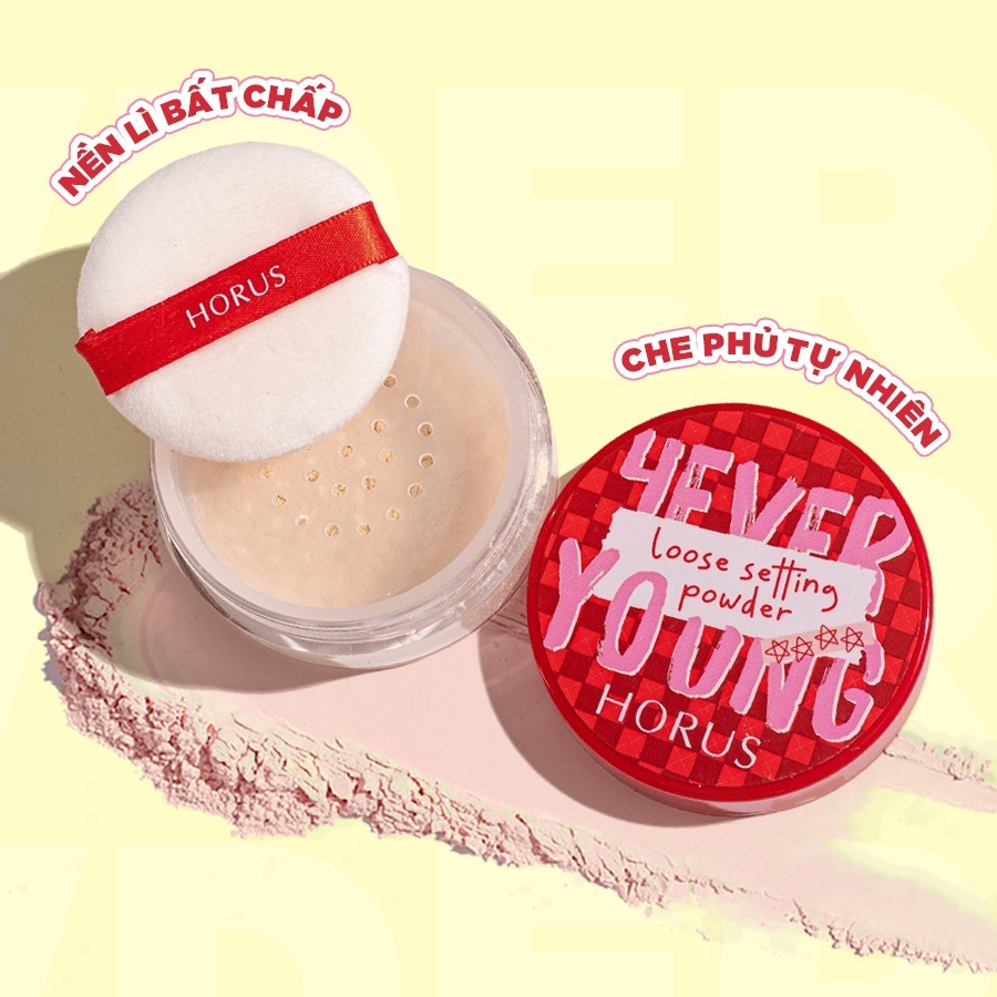 Phấn phủ bột Horus 4everyoung Loose Setting Powder 7g