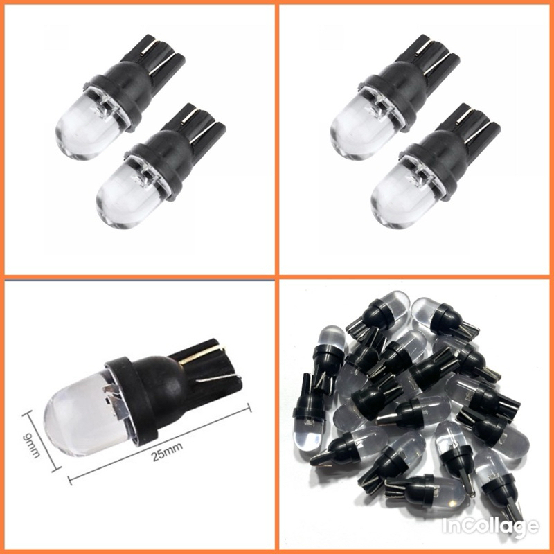 Combo 4 Bóng Xi Nhan Led 7 Màu Chân T10 Lắp Đặt Xi Nhan,Bóng Báo Số Cực Chất.