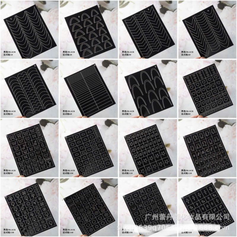 Stick dặm ombre nail hình thánh giá,fen móng, tổng hợp mẫu hót nail trang trí ombre nail