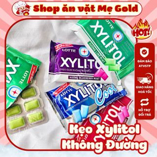 Kẹo gum Lotte Xylitol không đường các vị (vỉ 11,6g)