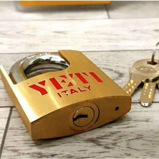 Khóa đồng chống cắt YETI các cỡ (50 - 60mm) Chất liệu đồng thau
