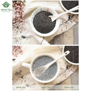 Hạt é khô 100g, hột é, sạch, không lẫn tạp chất, dùng nấu chè, pha trà - MIHA TEA