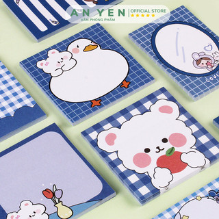 Giấy nhớ cute dễ thương giấy note hình động vật , giấy note - giấy ghi chú xinh xinh