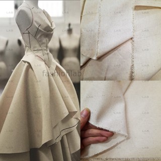 Vải mộc khổ 150cm dùng trong draping, may túi, trang trí - cotton muslin (0.98 - 1m) #0301