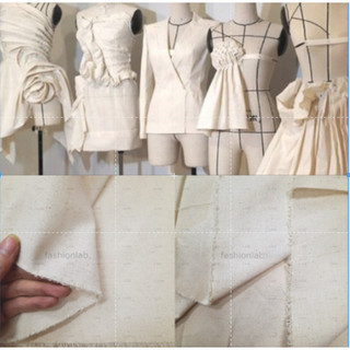 (10m) vải mộc khổ 150cm draping, may túi, trang trí - cotton muslin #0301