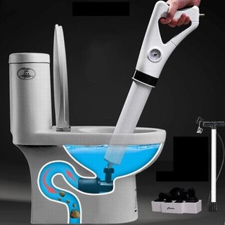 Súng thông tắc bồn cầu, bồn rửa chén - dụng cụ thông cống, bồn rửa mặt thế hệ mới, áp suất nén cực lớn