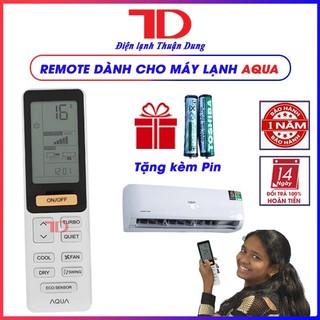 REMOTE MÁY LẠNH, ĐIỀU KHIỂN DÀNH CHO MÁY LẠNH AQUA MẪU MỚI
