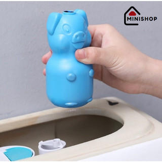 Heo Thả Bồn Cầu Khử Mùi Diệt Khuẩn Nước Xanh