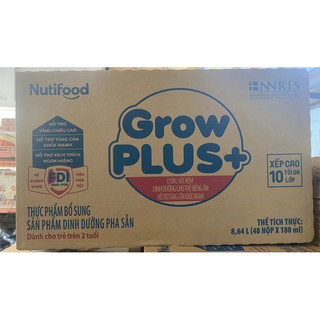 Sữa pha sẵn growplus xanh tăng cân khỏe mạnh 180ml