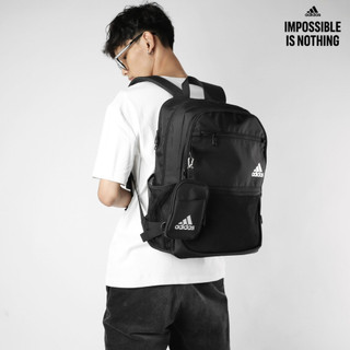 Balo đi học Adidas thời trang, Balo nam nữ ulzzang đi chơi làm đựng laptop chất vải trơn cao cấp đẹp chống nước