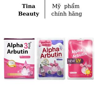  Vỉ 10 Viên Bột Kích Trắng Kyra Alpha Arbutin 3 Plus Đêm Ngày UV Giúp Da Trắng Mịn Hàng Thái Lan Chính Hãng 