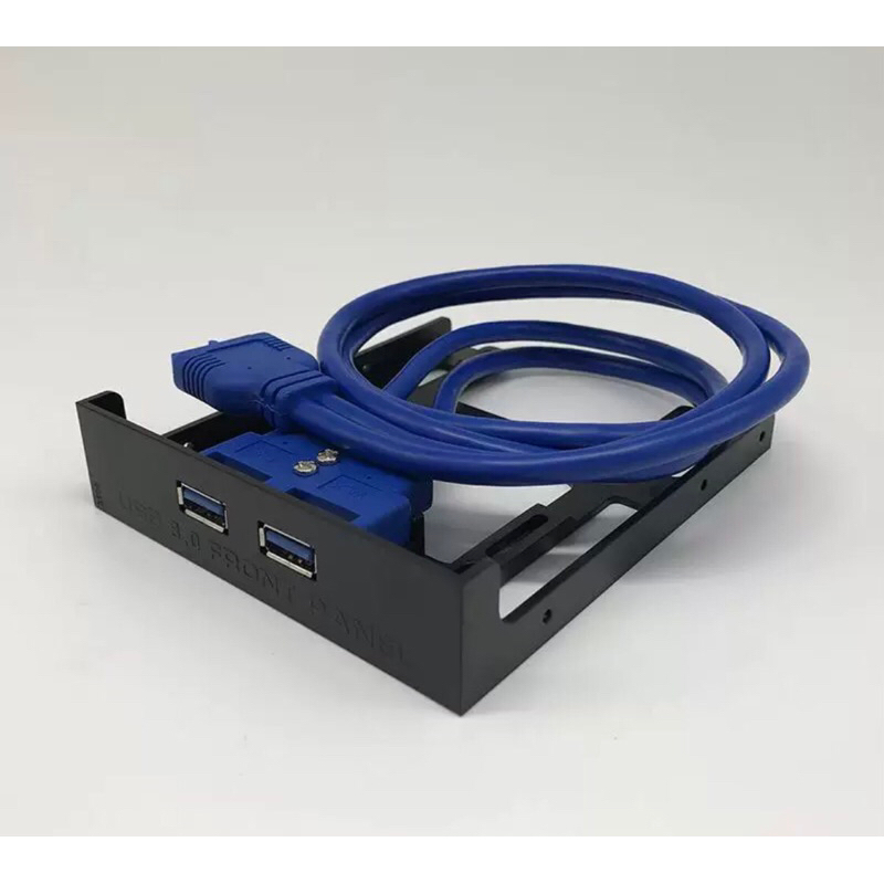 Bảng Điều Khiển Mở Rộng Front Panel ACE 20 Pin 3.5” –2 Cổng USB 3.0 Tốc Độ Cao, Lắp Khay Ổ Đĩa, Tươn