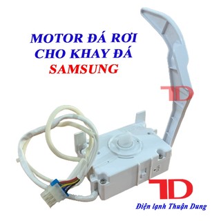Motor đá xoay tủ lạnh Samsung, mô tơ đổ đá tủ lạnh Samsung, motor đá rơi