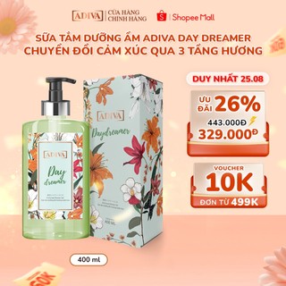 Sữa Tắm Dưỡng Ẩm  Hương Nước Hoa ADIVA Day Dreamer 400ml