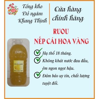 R.ươu nếp cái hoa vàng 5l.Tặng thêm 2 chai 100ml bất kỳ.
