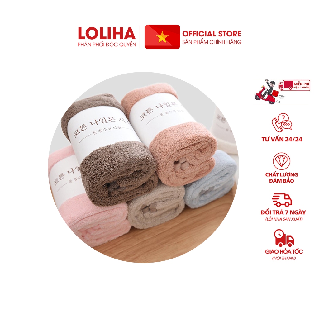 🏵️FREESHIP🏵️ Combo 5 Khăn tắm lông cừu mềm mại xuất Hàn