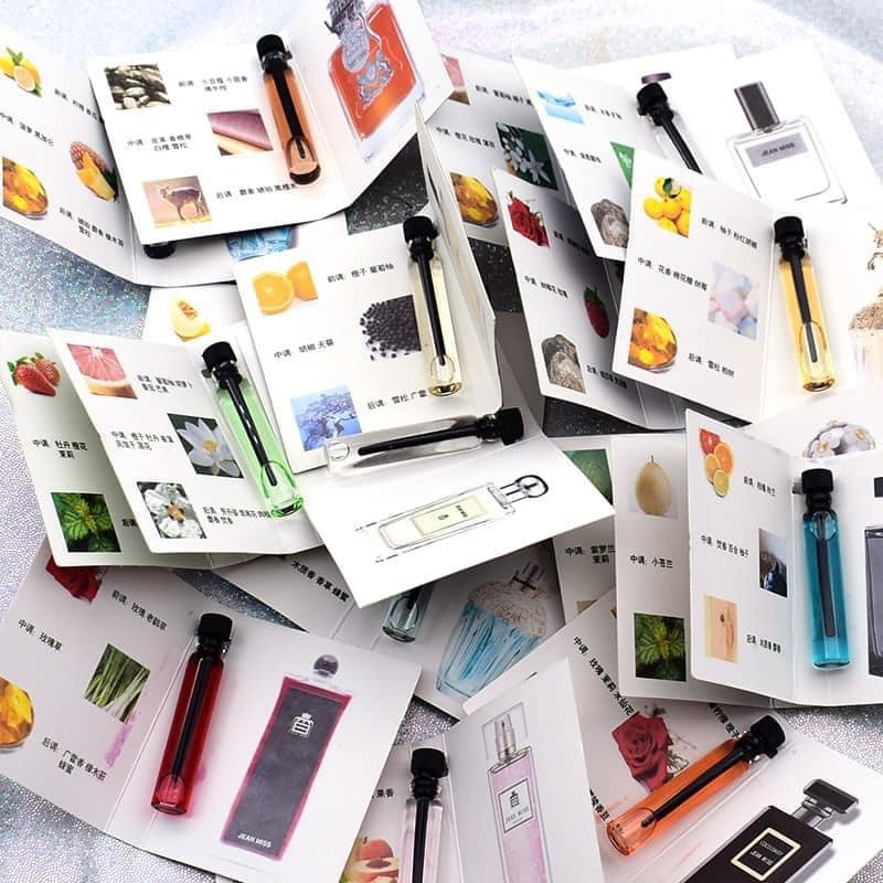 2 ống NƯỚC HOA TEST MINI 2ml - giao mùi ngẫu nhiên.tkvt2
