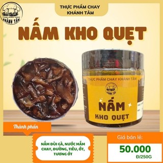 Kho quẹt chay từ nấm