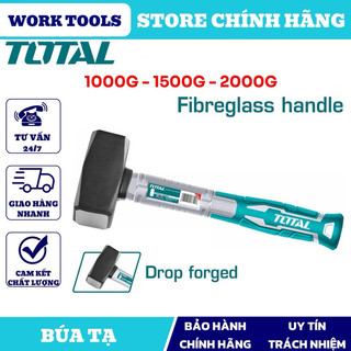 Đồ nghề total búa tạ 1000g - 2000g tht7210006 - tht7215006 - tht7220006