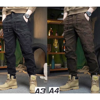 Quần Jogger Kaki Nam  Cạp Chun Bo Gấu Thể Thao, Quần Kaki Jogger Nam Vải Kaki Mềm Sau Khi Giặt