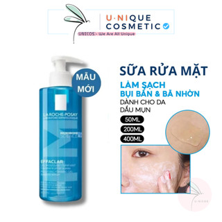 Sữa Rửa Mặt La Roche Posay Effaclar Foaming Gel Tạo Bọt Cho Da Dầu Nhạy Cảm 50ml