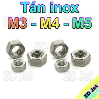 20 tán inox m2 m3 m4 m5, con tán , tán ốc , ốc inox , bulong con tán, tan oc, oc luc giac, ốc lục giác