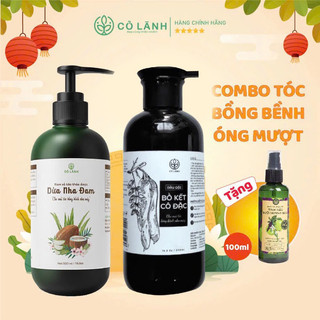 Combo dầu gội kem xả tóc