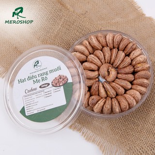 500GRAM HẠT ĐIỀU RANG MUỐI (380-410 HẠT/KG- HẠT LỚN) XẾP HỘP