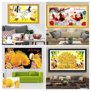 Tranh đính đá - tranh gắn đá mẫu mới 2022