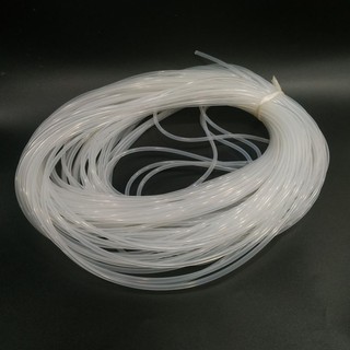 1 mét Ống silicon chịu nhiệt loại nhỏ - mềm - dày 1mm phi trong 2mm, 3mm