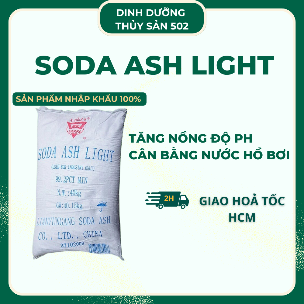 1KG - Bột Soda ash light na2co3, tẩy rửa công nghiệp, xử lý nước thải, hóa chất môi, tăng độ PH cho 
