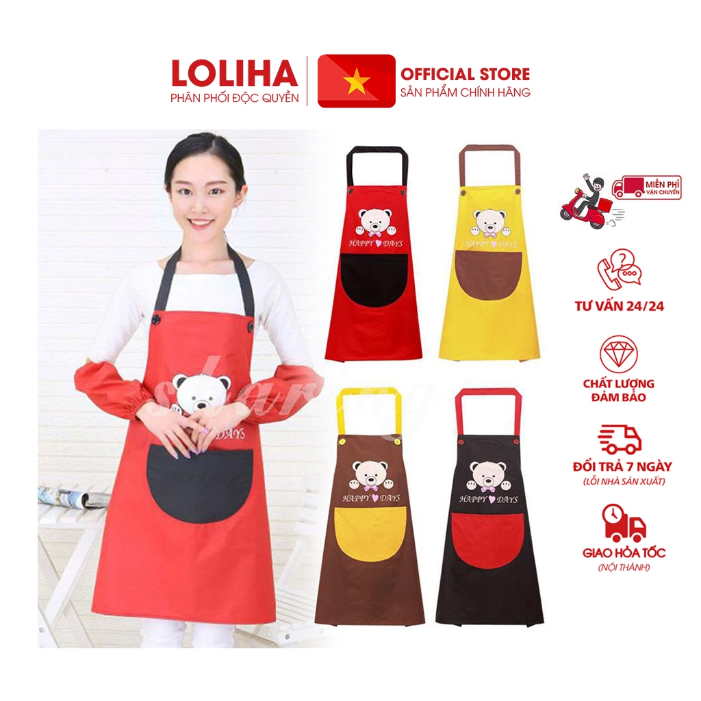 🏵️FREESHIP🏵️ Combo 5 Tạp dề (LOẠI HÌNH GẤU)