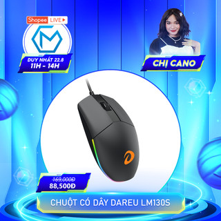 Chuột Có Dây DareU LM130s LED RGB - Dành Cho Văn Phòng - Giá Rẻ - Bảo Hành 24 Tháng