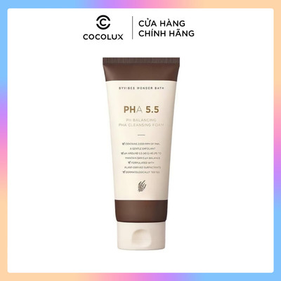 Sữa Rửa Mặt Wonder Bath Balancing PHA 5.5 Cleansing Foam 130ml