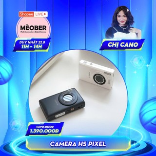 [Tặng thẻ nhớ] Máy ảnh kĩ thuật số digital mini camera HS Pixel - quay, chụp 64MP, siêu mỏng nhỏ gọn by MèoBer