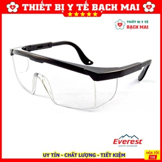 Kính bảo hộ EVEREST-đài loan Kính chắn bụi đi đường chống đọng sương chống uv 99,9%