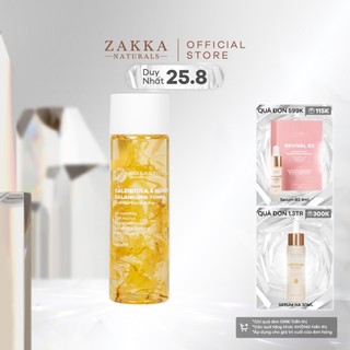 Toner Hoa Cúc Zakka Naturals Calendula & Honey Balancing Toner 150ml