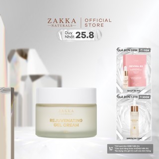 Gel Kem Dưỡng B5 Zakka Naturals Phục Hồi, Tái Tạo Da Lành Tính Rejuvenating Herbal Oil Free Gel Cream 35g